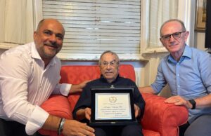 Oristano festeggia i 100 anni di Ulderico Pibi