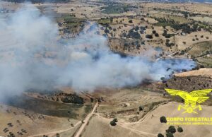 Sardegna, 15 incendi in un giorno: a Nurri necessario l’intervento dei mezzi aerei