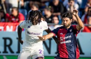 Cagliari-Fiorentina 1-1, la riprende Luperto allo scadere!