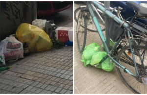 Cagliari, dai sacchetti sui marciapiedi alle biciclette abbandonate: “Troppi incivili”