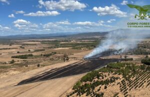 Sardegna, 12 incendi: a Girasole e Solarussa l’intervento dei mezzi aerei