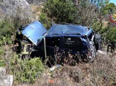 Paura ad Orani, auto esce di strada e si ribalta: un uomo in codice rosso