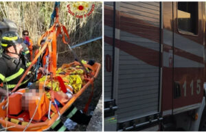 Donori, con l’auto in una scarpata: conducente salvato dai Vigili del fuoco