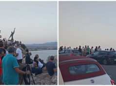 Cagliari col naso all’insù per l’eclissi lunare: tra picnic, binocoli e tantissime foto