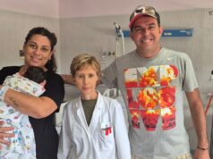 Parto da record a Oristano: è nata Martina con un peso superiore ai 5 chili