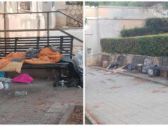 Cagliari, viale Sant’Ignazio tra bivacco e sporcizia: centrodestra ancora all’attacco