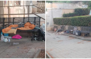 Cagliari, viale Sant’Ignazio tra bivacco e sporcizia: centrodestra ancora all’attacco