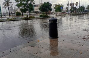 Cagliari, la nuova via Roma è già allagata