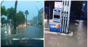 Maltempo, case e strade allagate ad Alghero: Protezione Civile in azione