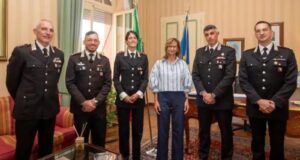 Carabinieri Nuoro, cambi al vertice: presentati quattro nuovi ufficiali