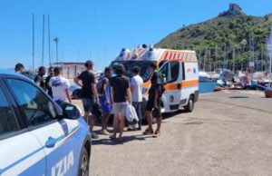 Sbarco di migranti a Cagliari, 12 persone dal Nord Africa al Poetto