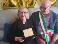 Osini in festa per Battistina Piras: ha compiuto 106 anni