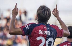 Cagliari, Borrelli gioisce per il primo gol rossoblù: “Pomeriggio perfetto”