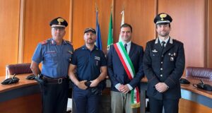 San Gavino, accolto il nuovo comandante dei Carabinieri di Villacidro