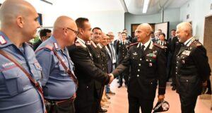 Cagliari, visita del Generale Rizzo al Comando Provinciale dei Carabinieri