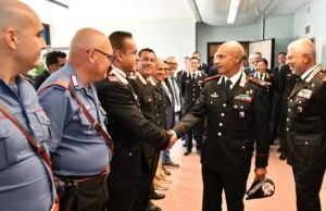 Cagliari, visita del Generale Rizzo al Comando Provinciale dei Carabinieri