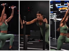 Elisabetta Canalis in forma strepitosa: il suo super allenamento è virale