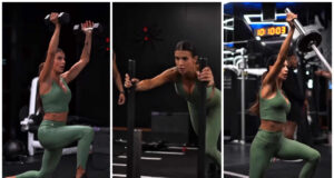 Elisabetta Canalis in forma strepitosa: il suo super allenamento è virale