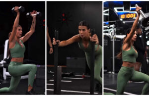 Elisabetta Canalis in forma strepitosa: il suo super allenamento è virale