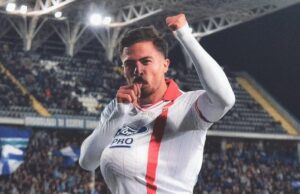 Andrea Carboni segna il suo primo gol stagionale: dedica speciale