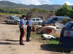 Maracalagonis, discarica abusiva con auto rubate: denunciato un 48enne