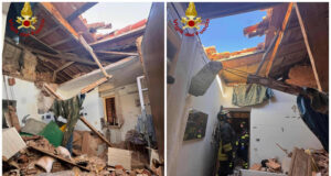 La Maddalena, grande spavento: crolla il solaio di una palazzina