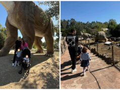 Gaetano, gita in famiglia nel parco di Sardegna in Miniatura