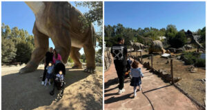 Gaetano, gita in famiglia nel parco di Sardegna in Miniatura