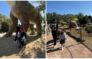 Gaetano, gita in famiglia nel parco di Sardegna in Miniatura