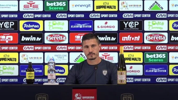 Cagliari-Pisa, Pisacane: “Poche chiacchiere, l’obiettivo sono i 3 punti”