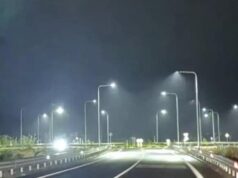 Tortolì, conclusi i lavori di illuminazione della rotatoria su Nuova Orientale Sarda