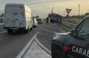 Selargius, incidente a catena nella 554: traffico in tilt, c’è un ferito