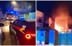 Spaventoso incendio in un’abitazione a Quartucciu: casa distrutta