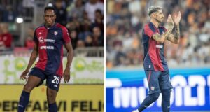 Verso Cagliari-Sassuolo, in forte dubbio la presenza di Mina e Deiola