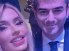 Valeria Marini e il selfie con Massimo Zedda: “Mi sento veramente sarda”