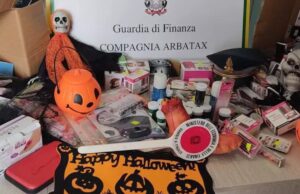 Halloween in Ogliastra, sequestrati 3000 gadget non a norma di legge
