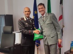 Cagliari, incontro tra Comandante Legione Carabinieri e Comandante Forestale