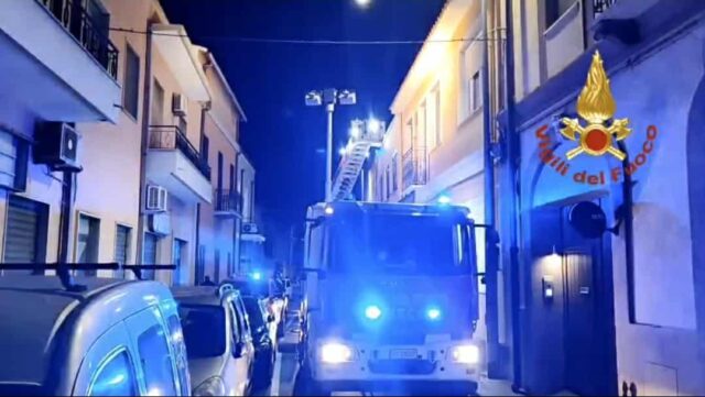 incendio a quartucciu