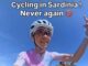Influencer del ciclismo contro le strade della Sardegna: “Mai più in bici qui”