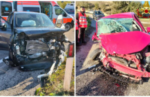 Tremendo frontale a Noragugume: due donne ferite, interviene l’elisoccorso