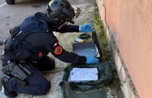 Selargius, artificieri intervengono su borsa sospetta ma era falso allarme