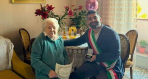 Cagliari in festa, felicitazioni per la nuova centenaria Maria Vittoria Putzolu