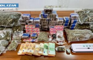 Maxi sequestro nel cagliaritano, deposito con 27kg di droga: un arresto