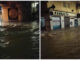 Pirri ancora sott’acqua, la pioggia trasforma le strade in fiumi | Video
