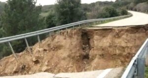 Monte Pino, via ai lavori sulla strada crollata 12 anni fa per un alluvione