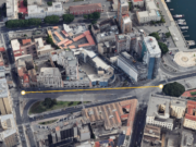 Cagliari, perdita idrica in viale Diaz: condotta rotta durante i lavori della metro