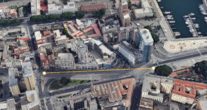 Cagliari, perdita idrica in viale Diaz: condotta rotta durante i lavori della metro