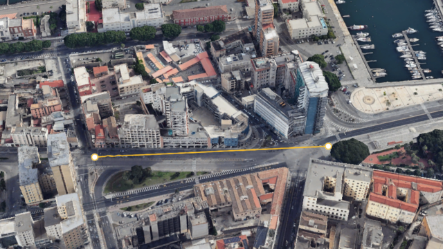 rottura condotta idrica abbanoa viale diaz