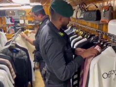 Cagliari, scoperta boutique clandestina a Is Mirrionis: centinaia di capi tarocchi