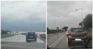 Capoterra, disastrosa 195: la pioggia paralizza il traffico